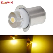 Warm White P13.5S LED Flashlight Bulb Torch Work For Maglite 5V 6V 12V 18V 24V