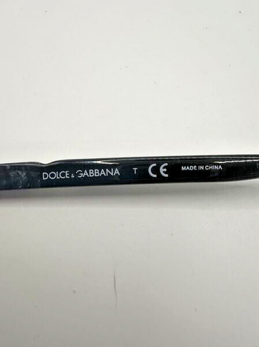 Dolce & Gabbana Occhiali Montatura DG3153P 2689 52-15-140 Blu Nero Marmo - Foto 8 di 10