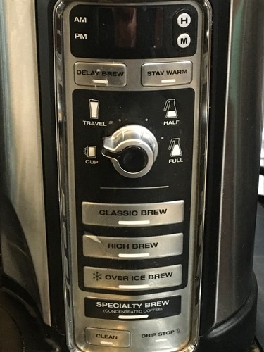 NINJA CF080 Coffee Bar Maker Brewer BASE UNIT WITH WATER BIN Iced Coffee Machine - Picture 5 of 17