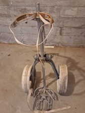 Vintage Bag Boy Golf Bag Cart Push Pull Caddy Aluminum GOLFER'S FAVORITE