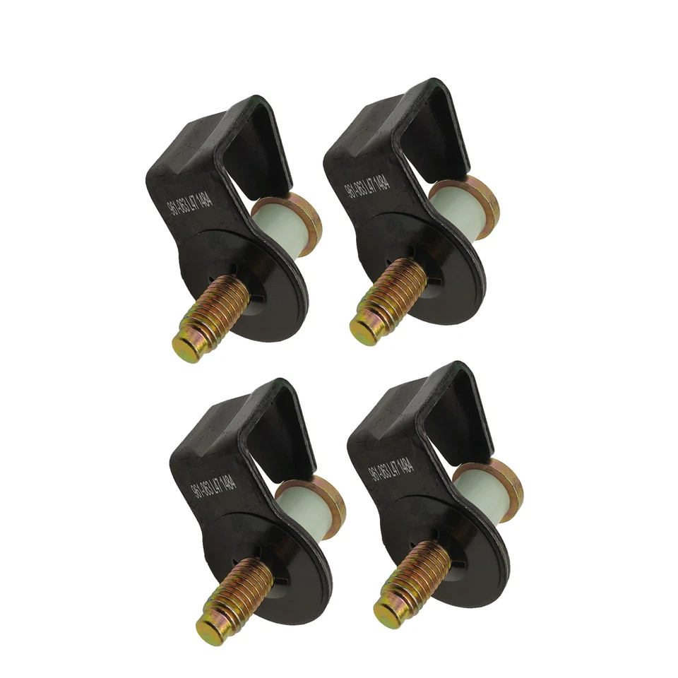 4PCS Door Striker Bolt Kit L & R For Ford Bronco Truck Lincoln Mercury 1980-1997 Foto 4 de 4