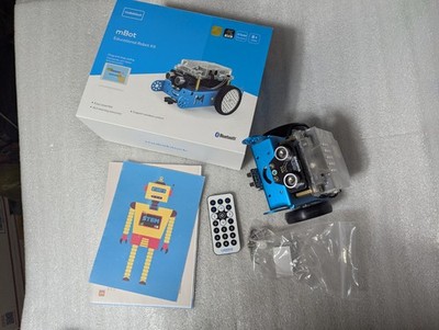FOR PARTS AS SHOWN MakeBlock mBot Robot Built remote TURNS ON - AS IS NO RETURNS