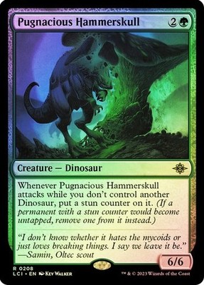 Pugnacious Hammerskull The Lost Caverns of Ixalan Foil MTG Magic The Gathering