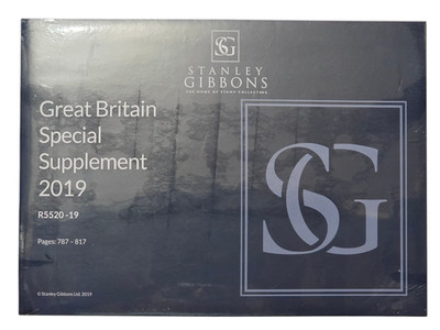 Stanley Gibbons Great Britain Special Album Supplement 2019 Leaves Sealed New