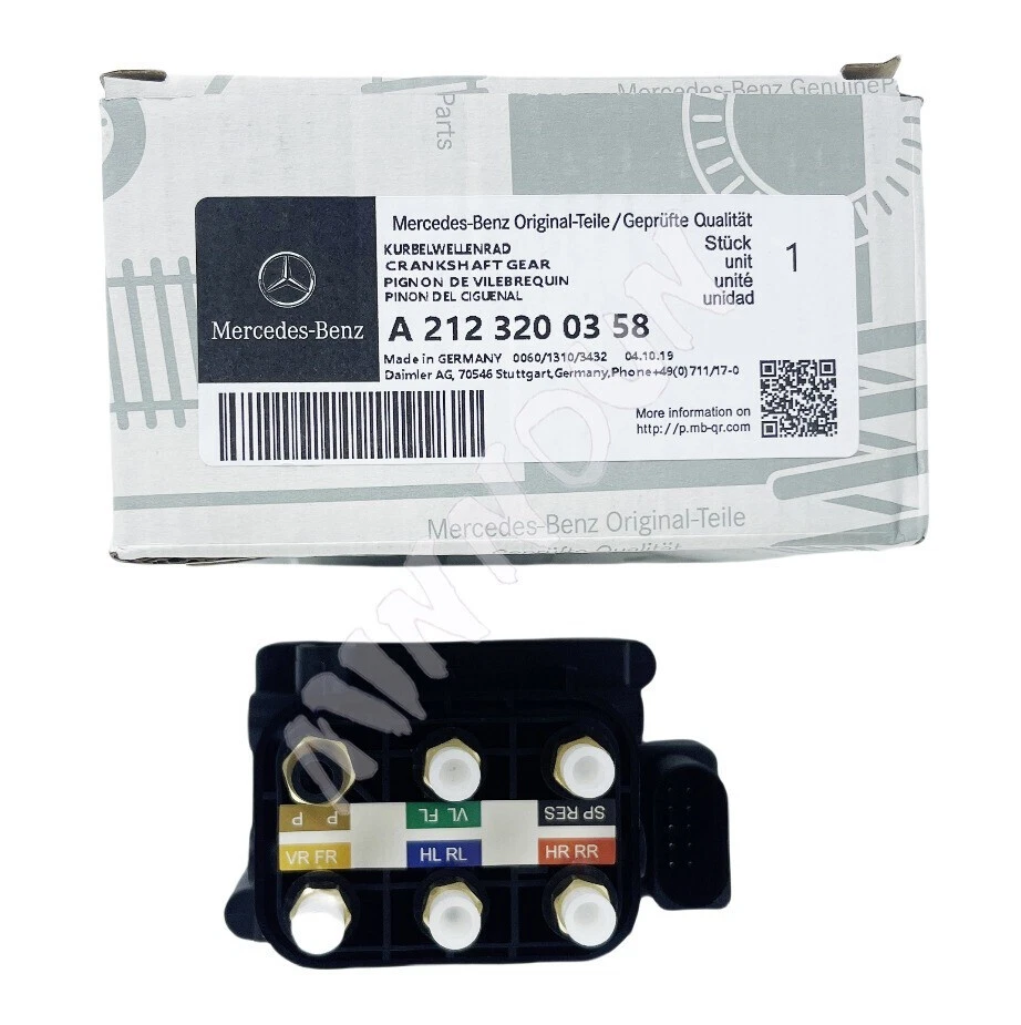 Air Suspension Valve Block For Mercedes Benz GL350 450 550 ML250 S400 2123200358 Foto 3 de 4