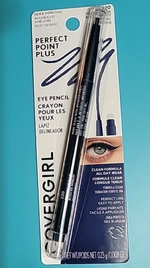 Delineador de ojos CoverGirl Perfect Point Plus #220 azul medianoche Foto 2 de 4