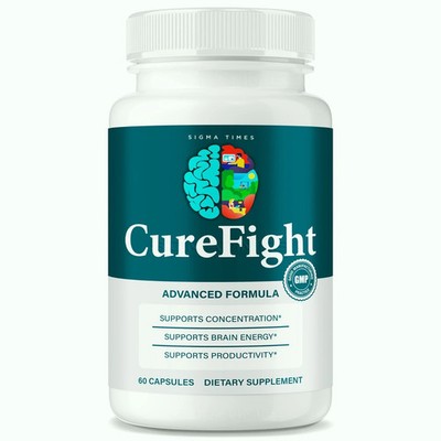 Cure Fight for Memory Brain Health Supplement Memory Focus Support 60 Ct