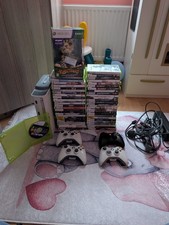 Xbox 360 White Console Bundle – 54 Games, 4 Controllers, Kinectimals Plush –