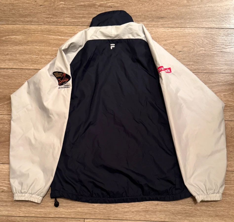 Chaqueta FILA 1999 Tennis Masters Series Patrocinador Mercedes-Benz | De colección Años 90 ATP S Foto 2 de 4