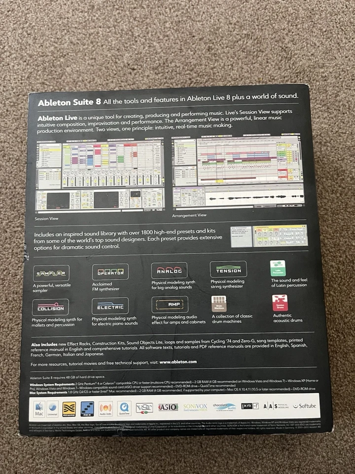 Ableton Live 8 Suite BOX SET - NO LICENSE. - Image 3 of 4