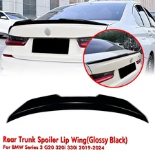 Rear Trunk Spoiler Wing Kit For BMW G20 320i 325i 330i G80 M3 2019-24 2023 Black