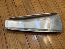 Gense Vintage Swedish Modernist Stainless Steel Tray 14"x6"