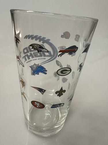 Bud Light NFL Football 16 Unzen Glas 32 NFL LIZENZIERTE TEAMS CUPS - Bild 3 von 7