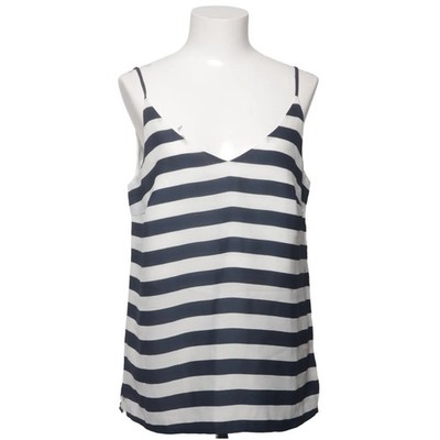 Jake*s, Tank­top, Größe: 40, Blau/Weiß, Polyester, Streifen, Damen #Lai