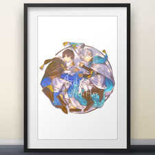 Witch Hat Atelier Qifrey Ch 91 - 11x17" Poster - anime manga shonen jump merch