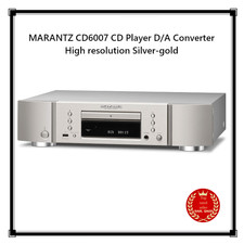 MARANTZ CD6007 Lettore CD D/A Convertitore Alta Risoluzione Argento-Oro Giapp...