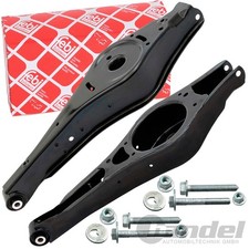 2x FEBI QUERLENKER HINTERACHSE UNTEN für AUDI A3 8P VW GOLF 5 6 PASSAT 3C