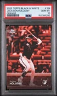 2025 TOPPS BLACK & WHITE ORANGE #104 JACKSON HOLLIDAY 4/5 PSA 10