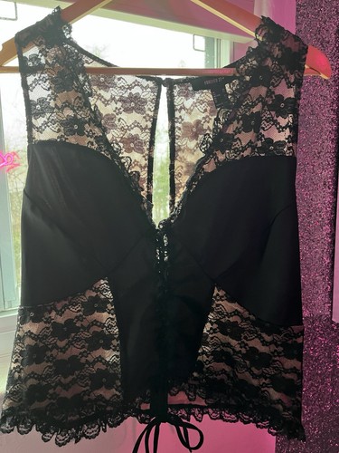 Forever 21 Plus New Crop Lace Top 2x - Picture 1 of 8