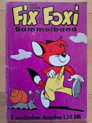 Fix + Foxi Sammelband von 1964 mit Fix + Foxi Nr.433, 461, 463 und Sammelseiten