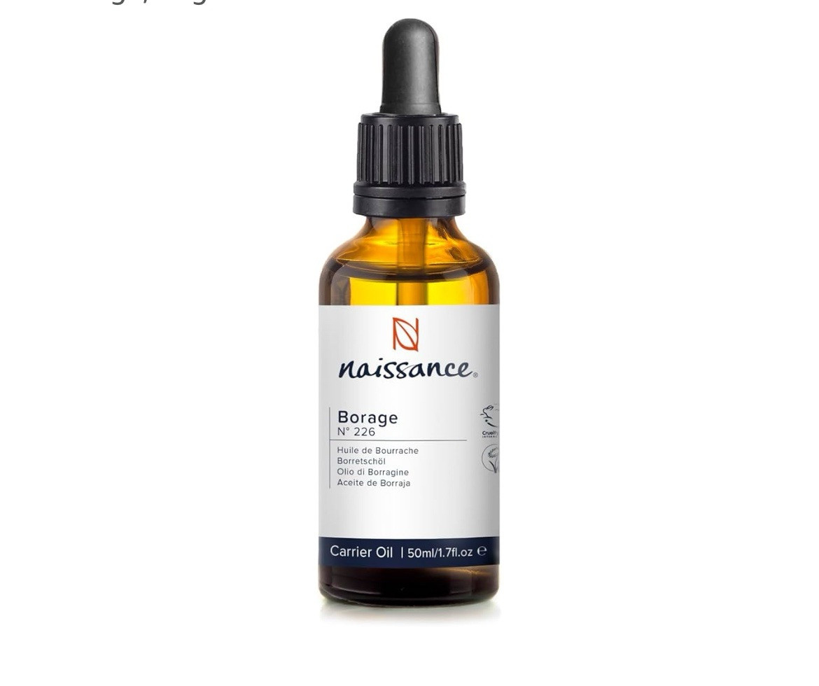 Huile de bourrache pure en flacon de 100ml pour le soin des peaux matures