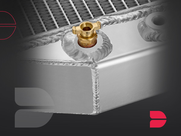 RA-FM64-3 Aluminum 3ROW 44mm auto radiator fitfor 1964 Ford Mustang Base US SHIP