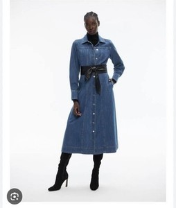 witchery denim dress WITCHERY Denim Fashion Dress