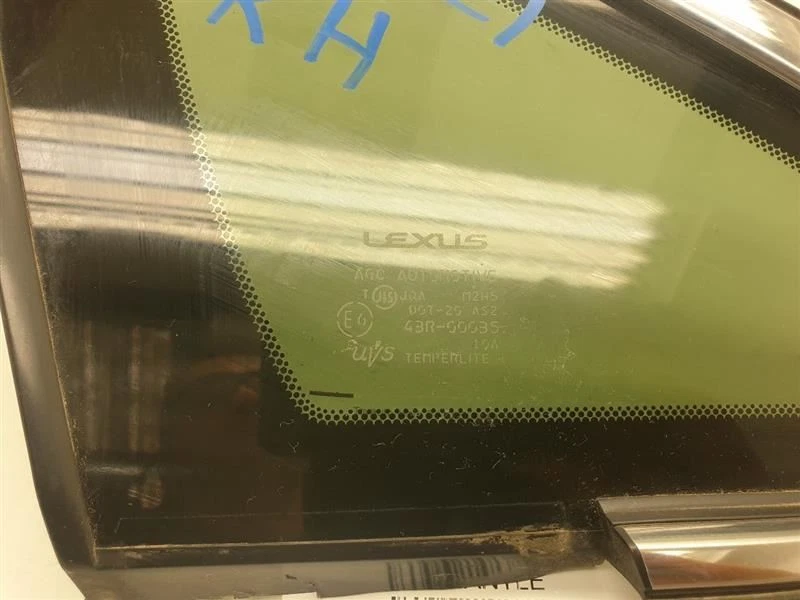 10-12 LEXUS HS250H LADO PASAJERO PUERTA TRASERA VENTILACIÓN CRISTAL Foto 2 de 4