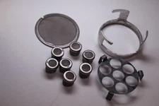 L&R Watchmakers Watch Cleaning Machine 17-Piece Cleaning Parts Basket Tool