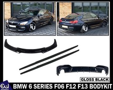 FÜR BMW 6ER F06 F12 F13 BODYKIT BODY KIT FRONT SPLITTER HECKDIFFUSOR SCHÜRZE