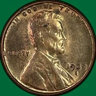 1939-S Lincoln Wheat Cent Uncirculated UNC Coin, Tiny Corrosion Spot #41524