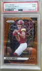 2024 PANINI PRIZM LAZER PRIZM #347 JAYDEN DANIELS ROOKIE RC PSA 9