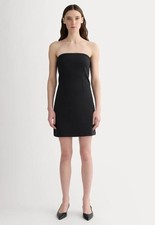 Everlane The Dream Strapless Mini Dress Women's Size Small in Black New W/ Tag!