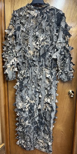 Cabela's Men's Sz Large 5-Piece Ghille Leafy Mesh Lightweight Hunting Suit Set - Picture 14 of 16