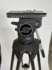 Sachtler Video 18 Fluid Head with Carbon Fiber Tripod 100mm Never Rented