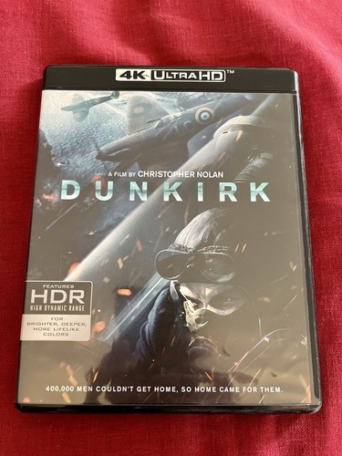 DUNKIRK (2017, 4K UHD + Blu-ray + Bonus) Christopher Nolan WWII - Picture 1 of 6