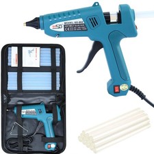 Hot Glue Gun Set 100W, Professional Melt Glue Gun kit Full Size Anti Scalding...