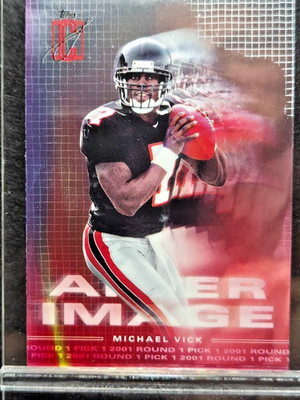 Michael Vick Atlanta Falcons 2025 Topps Signature Class #AI-17 After Image