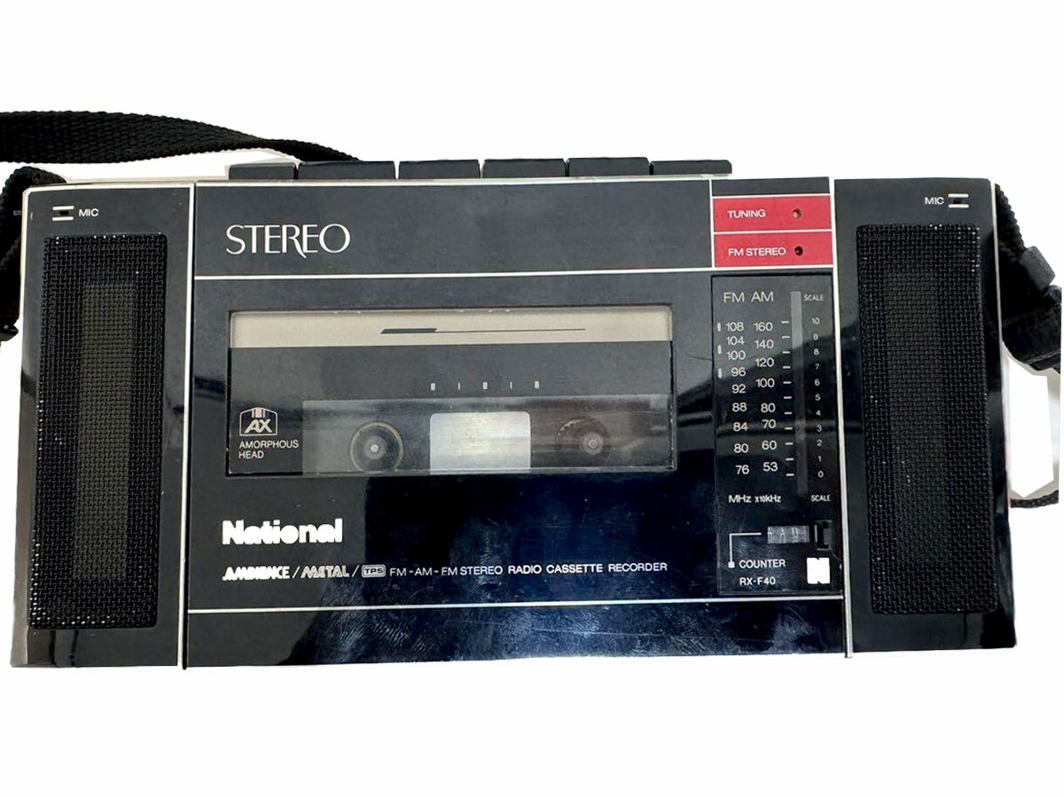 National RX-F40カセットプレーヤー National RX-F40 Radio Cassette Player F/S from JAPAN | eBay