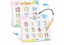 Magnetic Number Tracing Board 1-20 for Kids