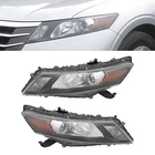 Halogen Headlight W/O DRL For Honda Crosstour 2010-2012 Headlamp Left/Right opt