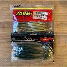 Lunker City Swimbaits & Super Fluke 5" Watermelon Seed & Smoky Shad Used