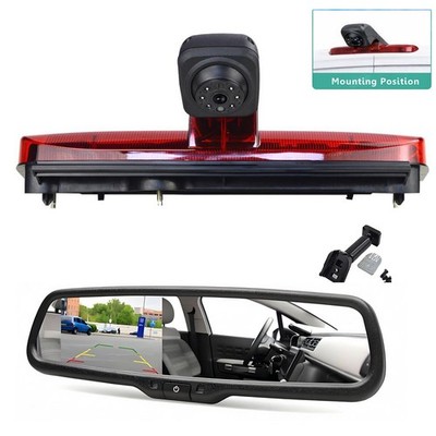 Rückfahrkamera Dual Screen spiegel Für Ford Transit Connect Titanium Bremslicht