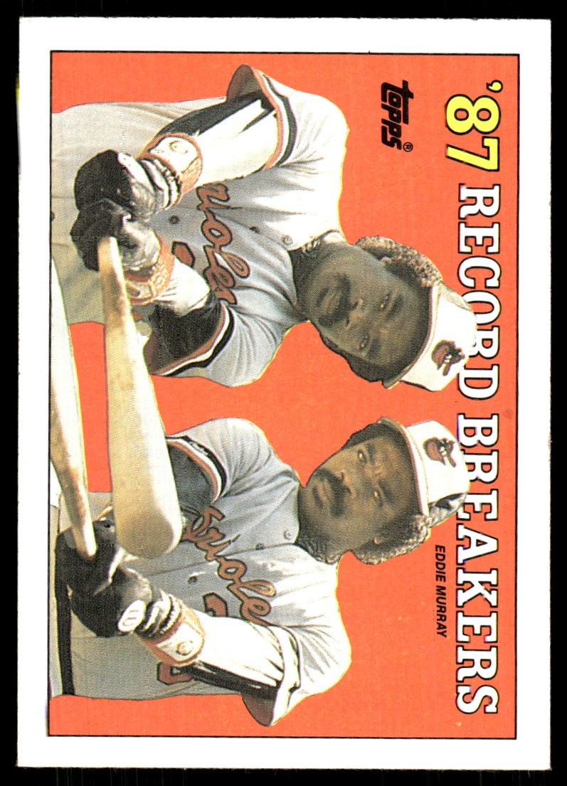 Eddie Murray 1988 Topps #4 Orioles FREE SHIPPING StackedPacks