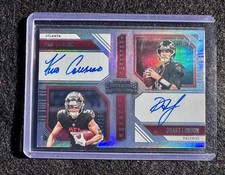 🔥 2024 Panini Contenders Kirk Cousins Drake London TD Tandems Dual Auto #/100