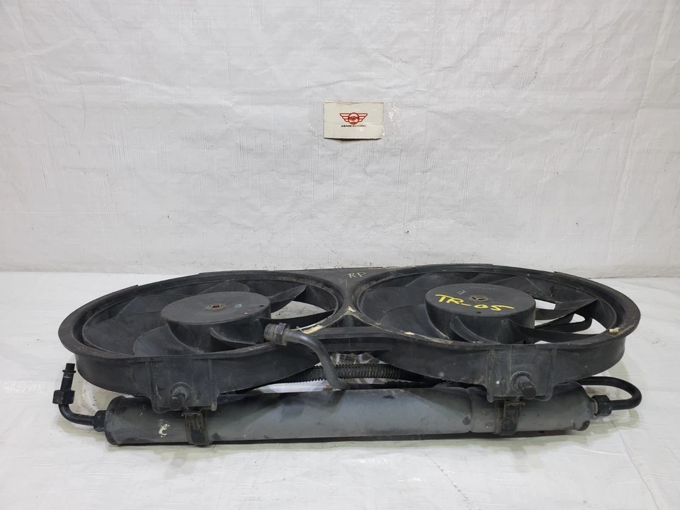 1994 Jaguar XJ12 Auxiliary Twin Engine Cooling Fan Assembly 6.0L OEM CCC7535 Foto 3 de 4
