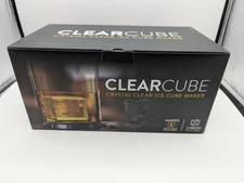 Crystal Clear Ice Cube Maker Tray - Eight 2" Squares by Whiskey Ball