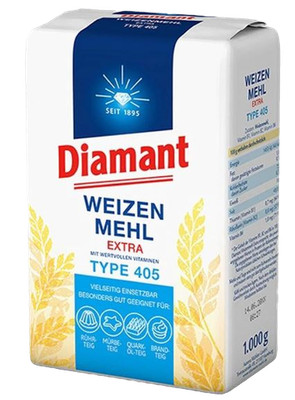 Diamant Weizenmehl (Wheat Flour) Extra Type 405