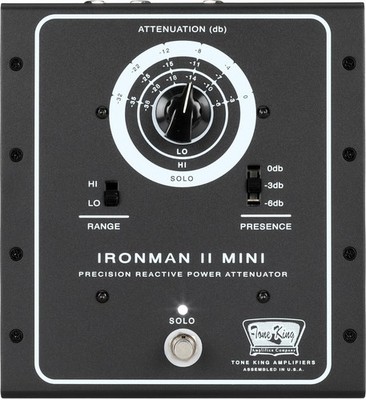 Tone King Ironman II Mini 30-watt Reactive Power Attenuator (5-pack) Bundle