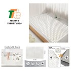 35.4x23.6 Inch Anti-Slip Shower Mat with Suction Cups - Ideal for Elderly